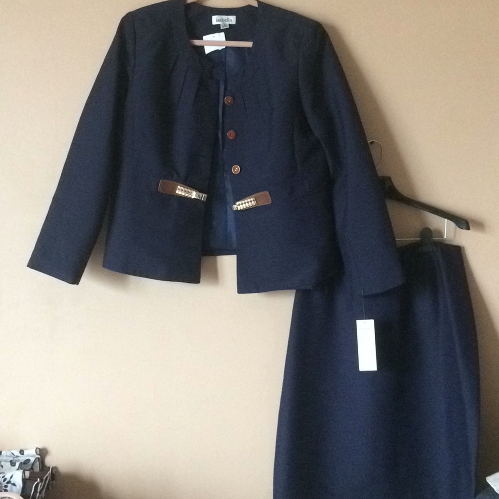 Navy blue 2 pc